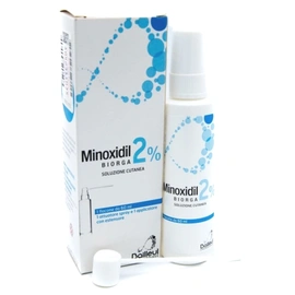 Minoxidil Biorga Soluzione Cutanea 2% Flaconcino da 60 ml 042311035