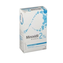 Minoxidil Biorga Soluzione Cutanea 2% 3 Flaconcini da 60 ml 042311047