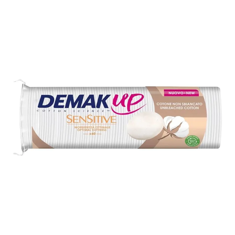 Demak'Up Dischi Struccanti Expert Round, 6 Confezioni Da 70 Pezzi, Cotone Non Sbiancato, Texture A Nido D'ape, 670 Pezzi Totali - 5