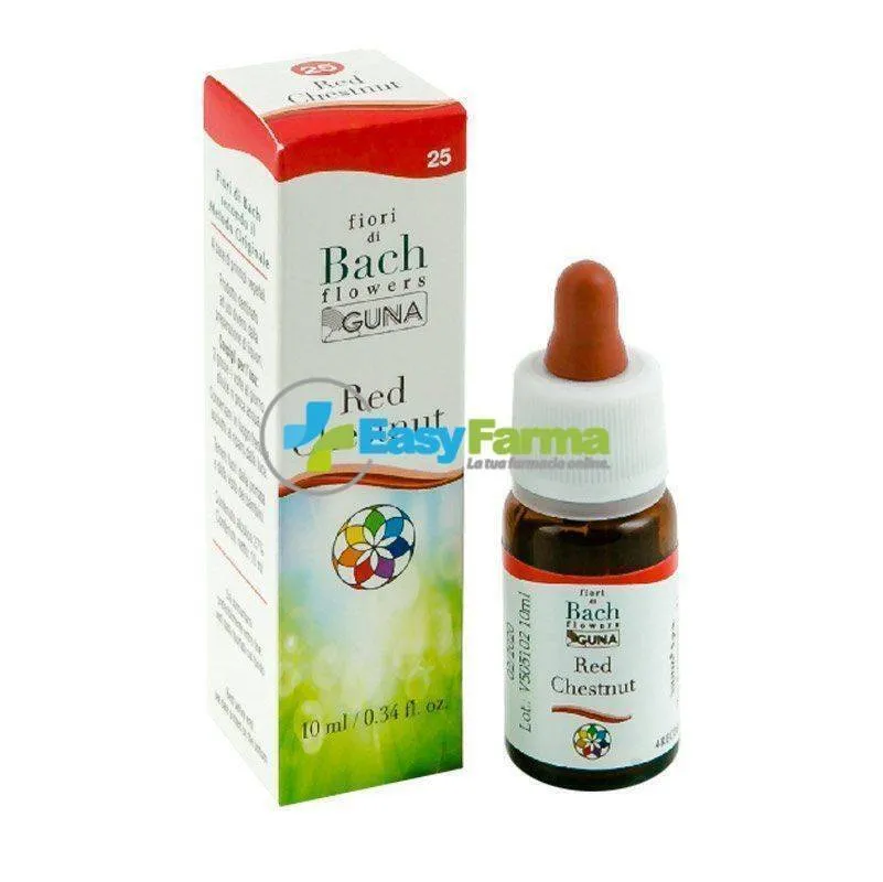 Guna Fiori Di Bach Red Chestnut Per La Preoccupazione Eccessiva Per Il  Benessere Delle Persone Care Gocce Orali 10 ml