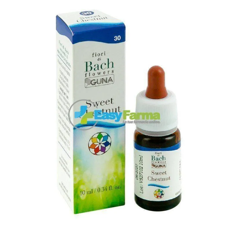 Guna Fiori Di Bach Sweet Chestnut Per Stati Di Estrema Angoscia Gocce Orali 10  ml