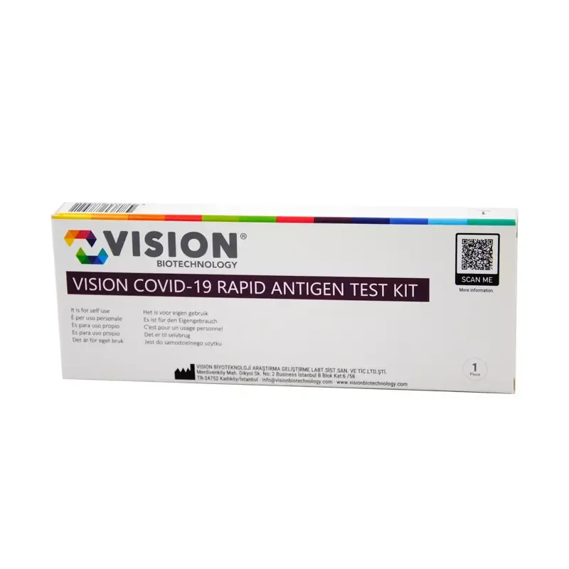 Covid19 SelfDiagnostic Rapid Antigenic Vision Test