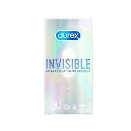 Durex Invisible Extra Thin Ultra Sensitive 6 Condoms 8056860820120