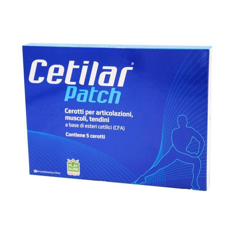 Cetilar Patch Cerotti per Articolazioni Muscoli e Tendini 5 cerotti 8033011161509