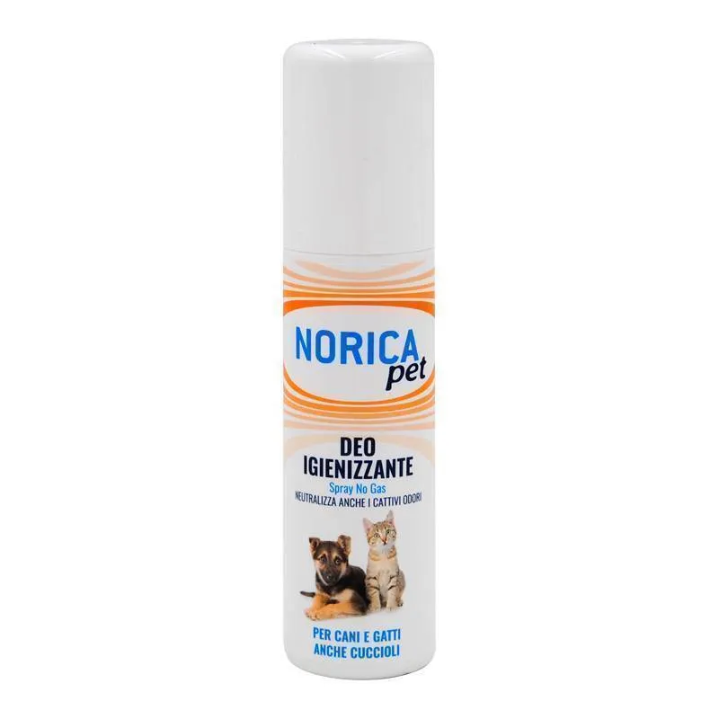 Norica Pet Deo Igienizzante Spray per Cani e Gatti 100 ml