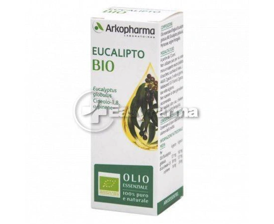Arkopharma Oli Essenziali Eucalipto Bio 100% puro e naturale 10 ml 3578831448126