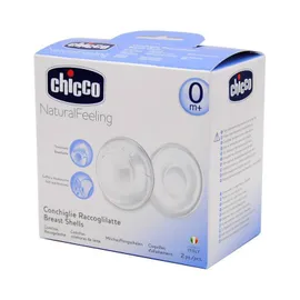 Chicco Natural Feeling Conchiglie Raccoglilatte 2 pz