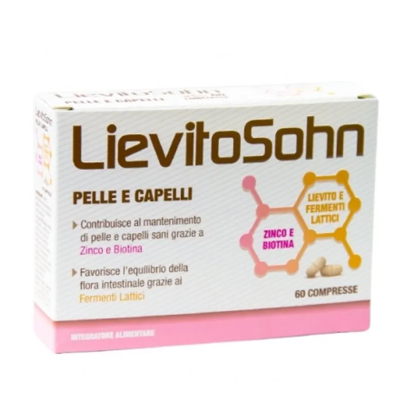 LievitoSohn Advanced Pelle e Capelli by Lievitosohn, 60 tablets 