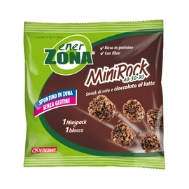 EnerZona MiniRock Snack Di Soia E Cioccolato Fondente 24 Grammi 920575610