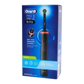 Oral-B Braun Pro 3 3000 Cross Action Black Edition Spazzolino Elettrico 984825149