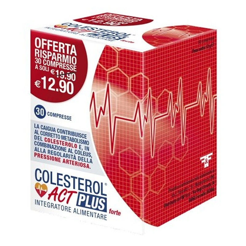 Colesterol Act Plus Forte 30 Capsule 8030936400706