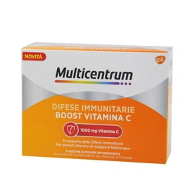 Multicentrum Difese Immunitarie Boost Vitamina C Integratore Di Sali Minerali E Vitamine 14 Bustine 5054563117182
