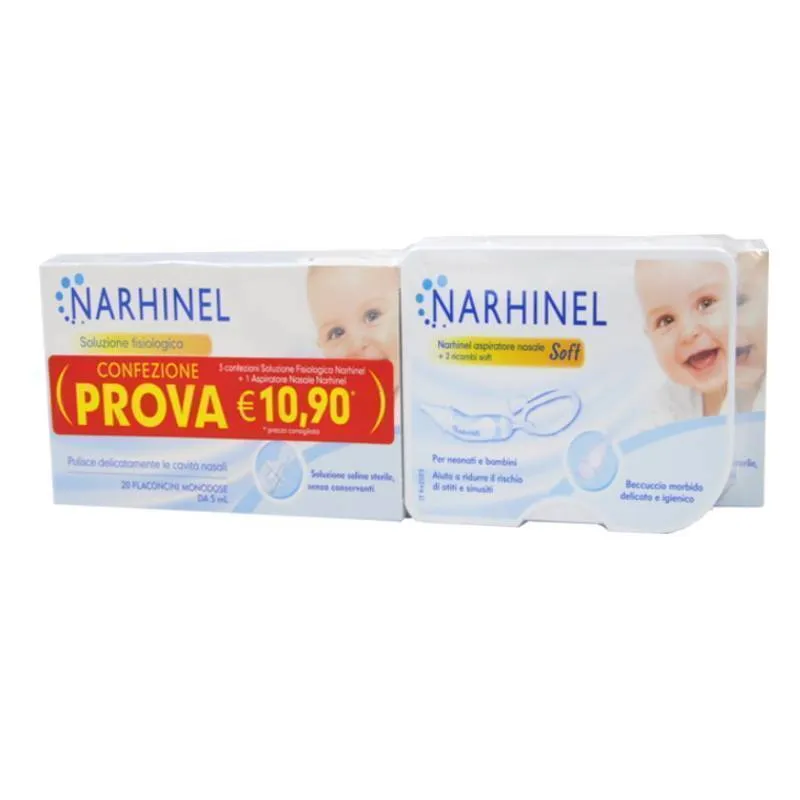 Narhinel Soluzione Fisiologica 20 flaconcini 5ml