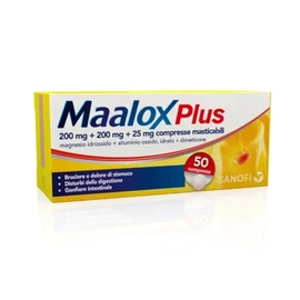 Maalox Plus 50 Compresse Masticabili 020702344