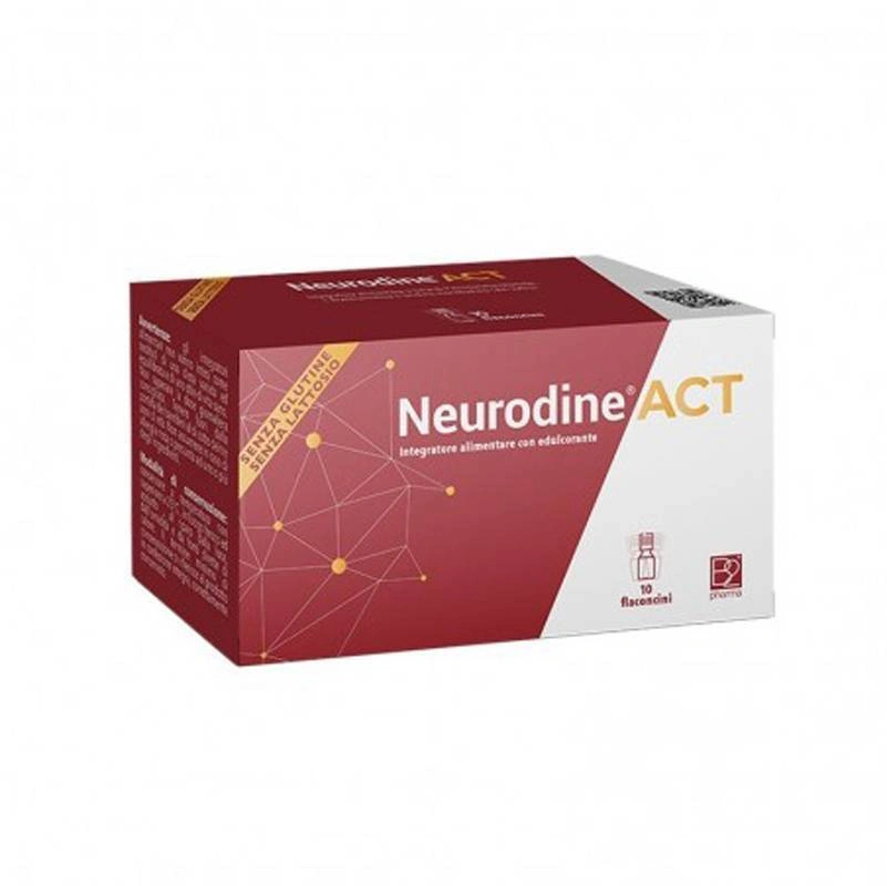 Neurodine Act Integratore per il Sistema Nervoso 10 flaconcini 981459439