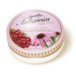 Anberries Pastiglie Ribes Rosso & Echinacea Gola e Voce Senza Glutine 55 g 921411587