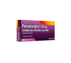 Fexallegra Antistaminico 10 Compresse Rivestite a base di 120mg di Fexofenadina 042554042