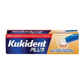 Kukident Plus Sigillo Crema Adesiva Per Dentiere 40 g 5000174659351