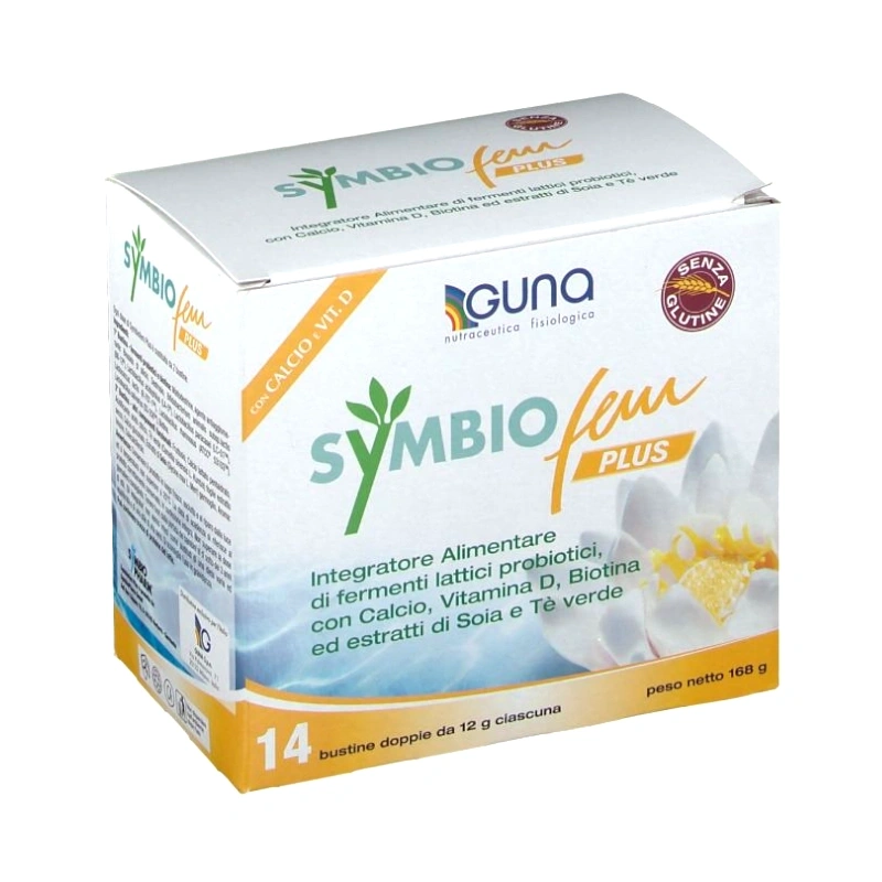 Symbiofem Plus Integratore di Fermenti Lattici e Vitamina D 14 bustine doppie 934551577