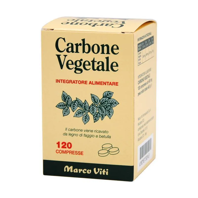 CARBONE VEGETALE 80 COMPRESSE   - Ecommerce Farmacia