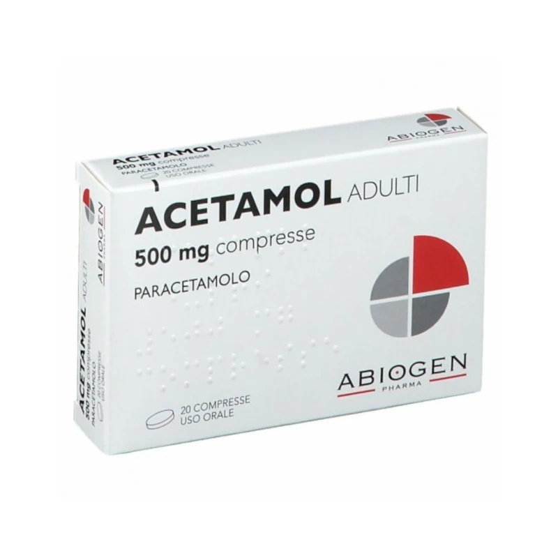 Acetamol Adulti 500 mg 20 Compresse 023475054