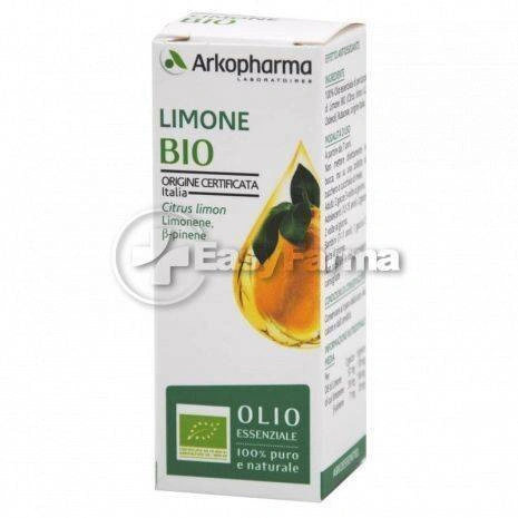 Arkopharma Olio Essenziale Limone Bio Integratore Alimentare 10 ml 3578831448089
