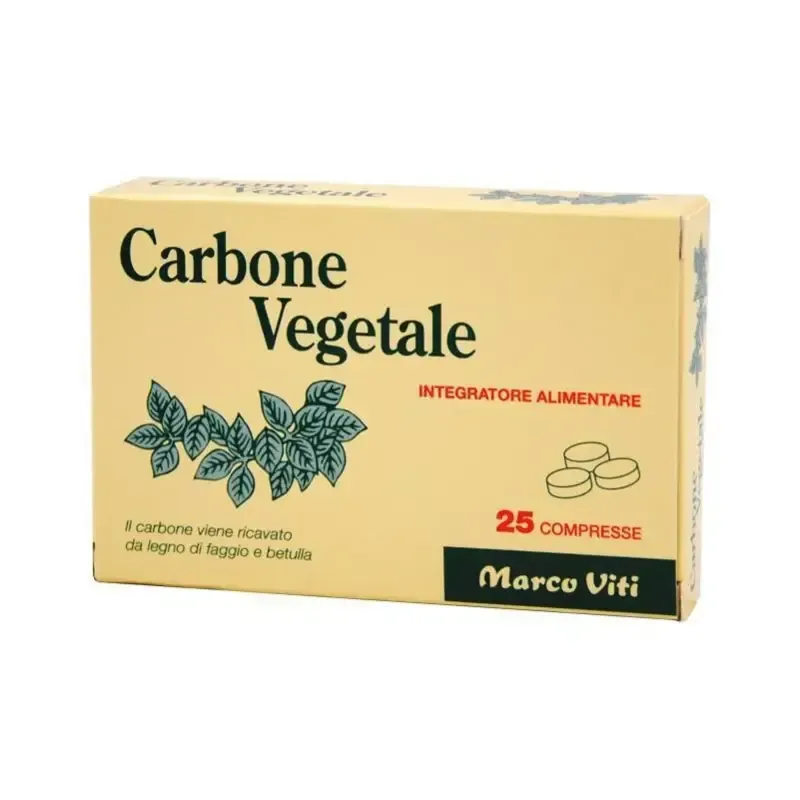 Carbone Vegetale 25 compresse