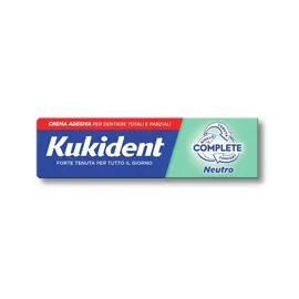 Kukident Complete Neutro Crema Adesiva Per Dentiere 40g 8006540290569