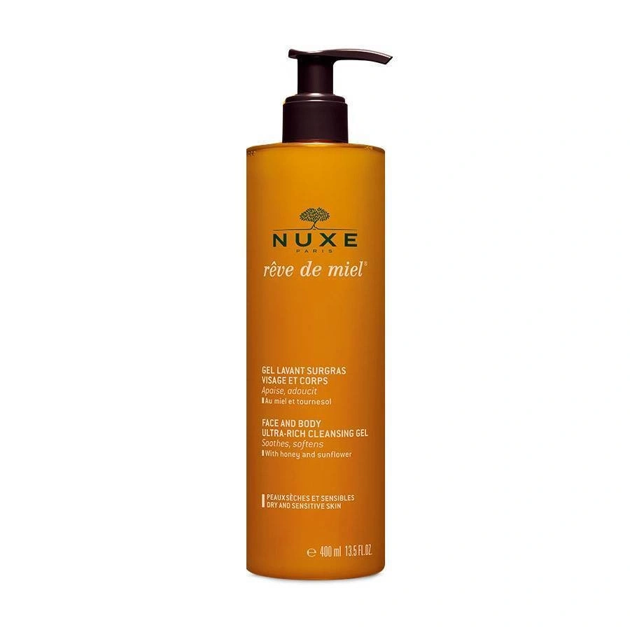 Nuxe Reve De Miel Gel Detergente Surgrassante Viso E Corpo 400 Ml 3264680004063