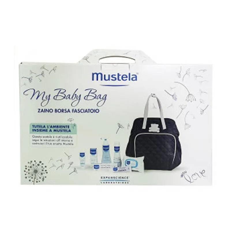 Mustela My Baby Bag Zaino-Borsa Fasciatoio + Baby Kit