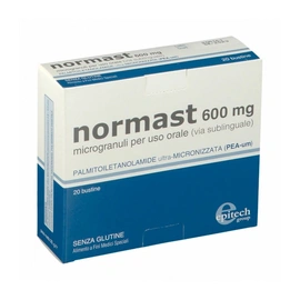Normast 600 mg Integratore per Disturbi Neuroinfiammatori 20 Bustine 8031359080124