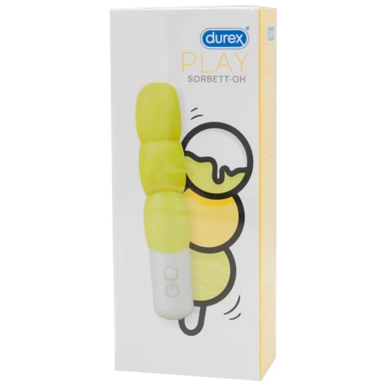 Health & wellness :: Sexual well-being :: Durex World :: Durex Sex Toys ::  Durex Play Yellow Sorbett-Oh Vibratore 1 Pezzo