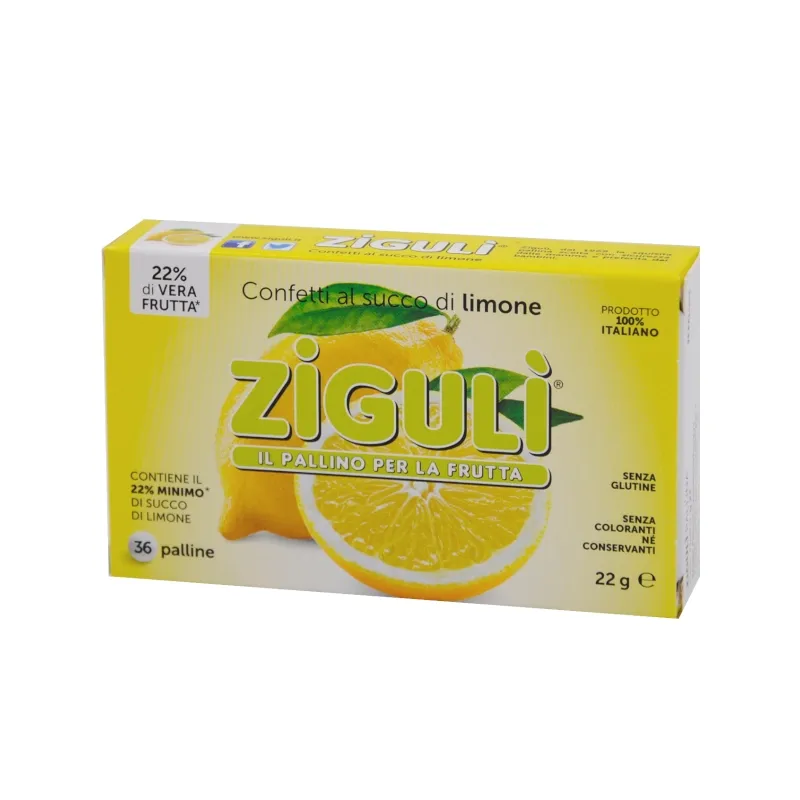 Zigulì Limone Blister 36 Palline