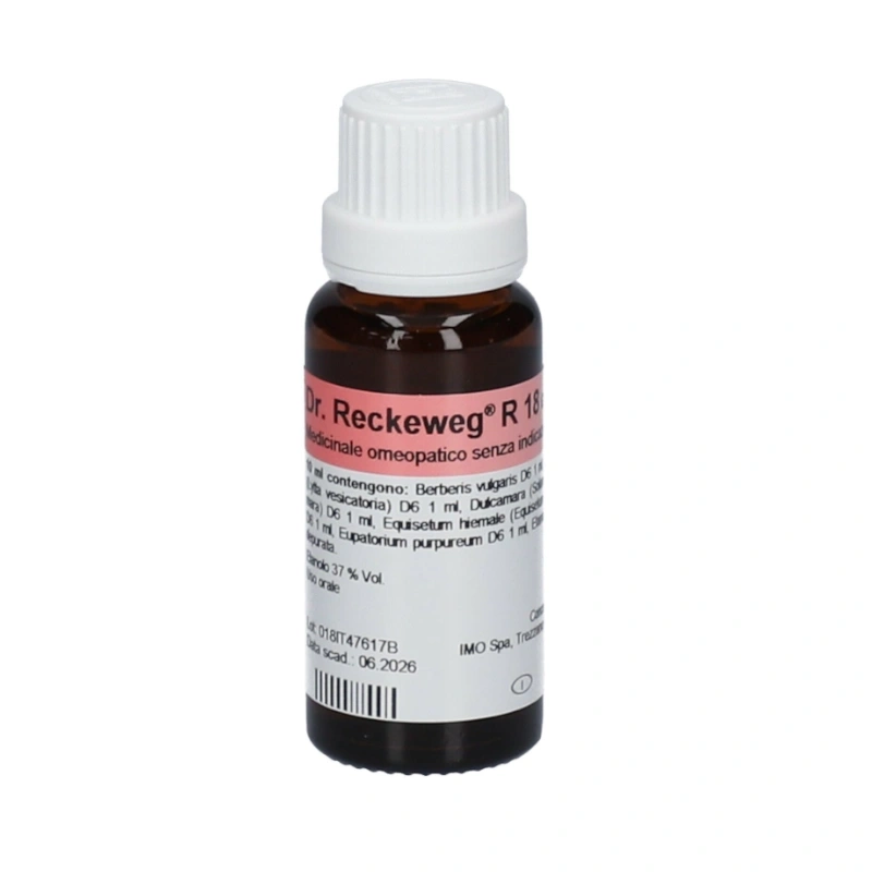 Dr Reckeweg R18 Gocce Omeopatiche per le vie urinarie 22 ml 909462285