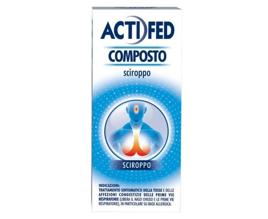 Actifed Composto Sciroppo 100ml 021102037