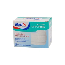 Med's FarmaPore Medicazione Adesiva in Striscia 1m x 7cm 8000246004413