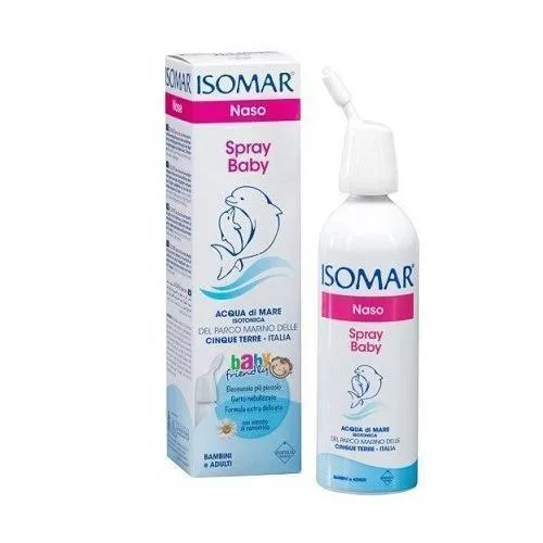 Isomar Spray Baby Acqua di Mare Isotonica - Igiene naso e orecchio bambino