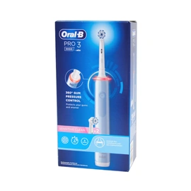 Oral-B Pro 3 Sensitive Clean Spazzolino Elettrico + 2 Testine di Ricambio 984825164