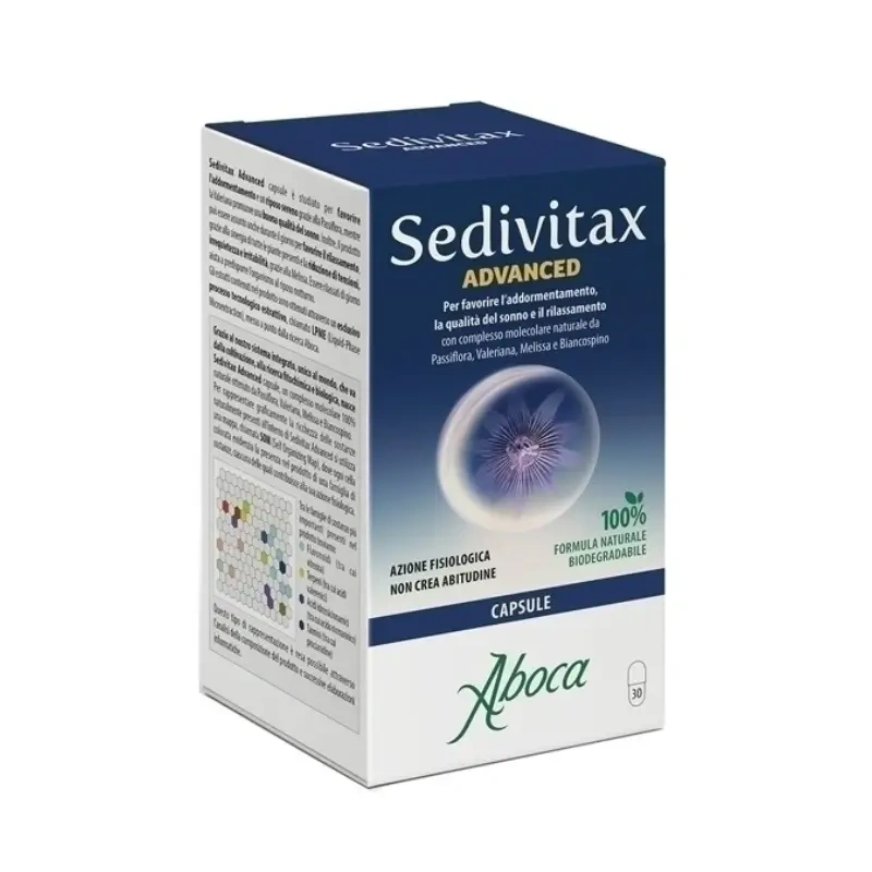 Sedivitax Aboca Advanced 30 Capsule 982909689